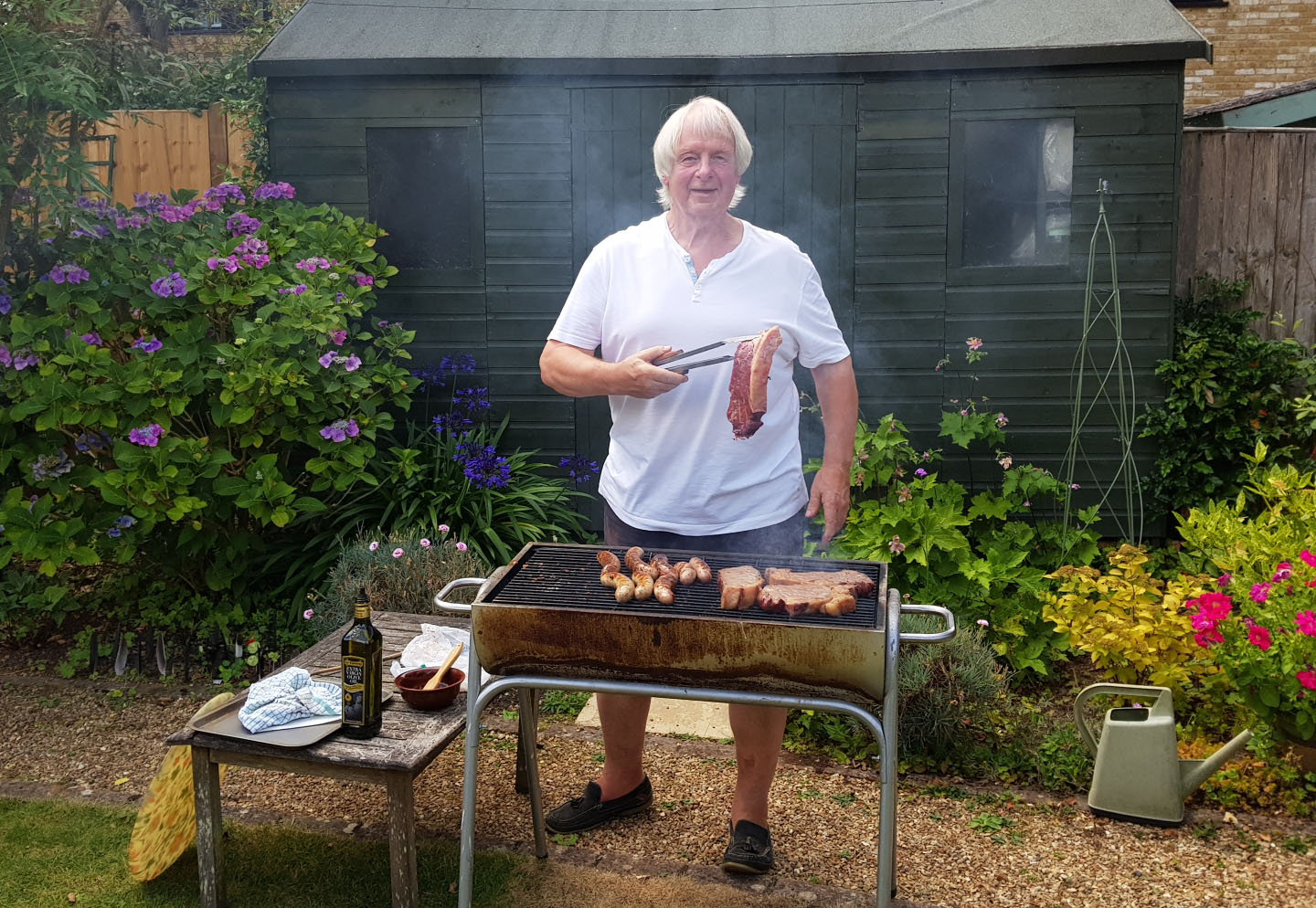 Another BBQ at Halfpenny Close